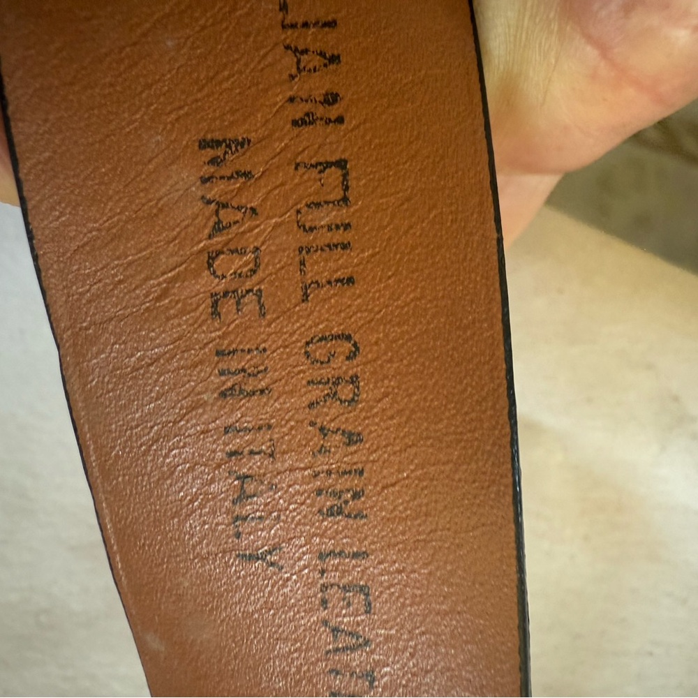 ROUNDTREE and YORKE men’s full grain leather belt NWOT size 36 - Picture 7 of 7